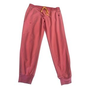Figs Women Zamora Jogger Scrub Pants Neon Pink ? XL W18SW2005 PO 1650 SEE NOTES